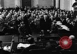 Image of Josef Wirmer on trial in July 20 plot against Hitler Germany, 1944, second 38 stock footage video 65675053508