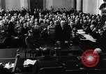 Image of Josef Wirmer on trial in July 20 plot against Hitler Germany, 1944, second 39 stock footage video 65675053508