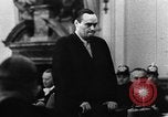 Image of Josef Wirmer on trial in July 20 plot against Hitler Germany, 1944, second 53 stock footage video 65675053508
