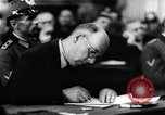Image of Josef Wirmer on trial in July 20 plot against Hitler Germany, 1944, second 54 stock footage video 65675053508