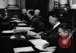 Image of Josef Wirmer on trial in July 20 plot against Hitler Germany, 1944, second 57 stock footage video 65675053508