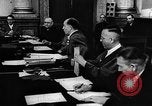 Image of Josef Wirmer on trial in July 20 plot against Hitler Germany, 1944, second 58 stock footage video 65675053508