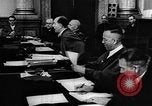 Image of Josef Wirmer on trial in July 20 plot against Hitler Germany, 1944, second 59 stock footage video 65675053508