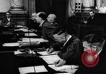 Image of Josef Wirmer on trial in July 20 plot against Hitler Germany, 1944, second 61 stock footage video 65675053508