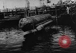 Standbild Molch und Biber Miniatur deutsche U-Boote Atlantik, 1944, aus Sekunde 26 historischem Filmmaterial Videoclip 65675053512