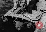 Image of Italian MTSM and German Wendel sneak craft torpedo explosive boats United States USA, 1945, second 31 stock footage video 65675053514