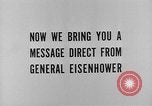 Image of General Dwight Eisenhower United States USA, 1944, second 3 stock footage video 65675053523