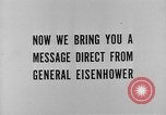 Image of General Dwight Eisenhower United States USA, 1944, second 7 stock footage video 65675053523