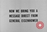 Image of General Dwight Eisenhower United States USA, 1944, second 8 stock footage video 65675053523