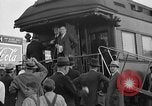 Standbild Präsident Roosevelt Ankunft auf dem Kleinen Weißen Haus Georgia United States USA, 1935, aus Sekunde 5 historischem Filmmaterial Videoclip 65675053527