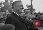 Standbild Präsident Roosevelt Ankunft auf dem Kleinen Weißen Haus Georgia United States USA, 1935, aus Sekunde 9 historischem Filmmaterial Videoclip 65675053527