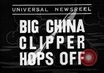 Image of China Clipper Alameda California USA, 1935, second 6 stock footage video 65675053529
