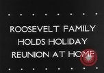 Image of Franklin Roosevelt Hyde Park New York USA, 1943, second 5 stock footage video 65675053537