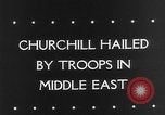 Image of Winston Churchill Tehran Iran, 1943, second 5 stock footage video 65675053539