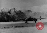 Image of bomber aircraft New Guinea, 1943, second 55 stock footage video 65675053540