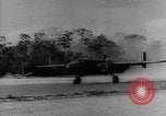 Image of bomber aircraft New Guinea, 1943, second 56 stock footage video 65675053540