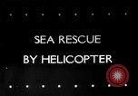 Image of sea rescue Chicago Illinois USA, 1945, second 1 stock footage video 65675053542
