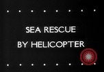 Image of sea rescue Chicago Illinois USA, 1945, second 5 stock footage video 65675053542