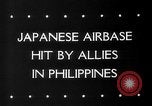 Image avions alliés Puerto Princesa Island Philippines, 1945, de la seconde 3 séquences d'archives historiques vidéo 65675053543