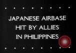 Image avions alliés Puerto Princesa Island Philippines, 1945, de la seconde 6 séquences d'archives historiques vidéo 65675053543