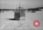 Immagine di Ice Breaker Mackinaw Lake Michigan United States USA, 1945, secondo 28 filmato di repertorio 65675053544