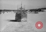 Immagine di Ice Breaker Mackinaw Lake Michigan United States USA, 1945, secondo 30 filmato di repertorio 65675053544