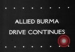 Image of Chinese 38th Infantry Division captures key city Bhamo Burma, 1944, second 3 stock footage video 65675053545