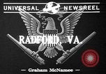 Standbild Pulver Anlage Radford Virginia USA, 1941, aus Sekunde 3 historischem Filmmaterial Videoclip 65675053547