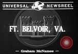 Standbild fünften Regiment Fort Belvoir Virginia USA, 1941, aus Sekunde 3 historischem Filmmaterial Videoclip 65675053548