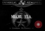 Standbild Antenne Kunstflug Miami Florida USA, 1941, aus Sekunde 1 historischem Filmmaterial Videoclip 65675053558