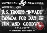 Image of United States troops Canada, 1941, second 1 stock footage video 65675053572
