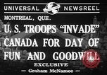 Image of United States troops Canada, 1941, second 3 stock footage video 65675053572