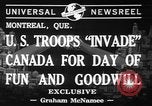 Image of United States troops Canada, 1941, second 4 stock footage video 65675053572