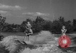 Image of water skiing Miami Florida USA, 1942, second 17 stock footage video 65675053585