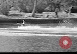 Image of water skiing Miami Florida USA, 1942, second 32 stock footage video 65675053585