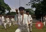 Image of karate class South Vietnam, 1967, second 22 stock footage video 65675053590