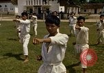 Image of karate class South Vietnam, 1967, second 41 stock footage video 65675053590