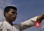 Image of karate class South Vietnam, 1967, second 53 stock footage video 65675053590