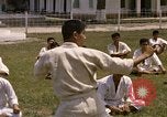 Image of karate class South Vietnam, 1967, second 28 stock footage video 65675053591
