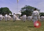Image of karate class South Vietnam, 1967, second 52 stock footage video 65675053591