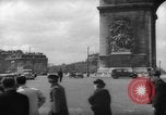 Image of Arc de Triomphe Paris France, 1939, second 16 stock footage video 65675053612