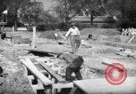 Image of civil defense trench digging at Eiffel Tower Paris France, 1939, second 17 stock footage video 65675053614