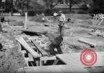 Image of civil defense trench digging at Eiffel Tower Paris France, 1939, second 20 stock footage video 65675053614