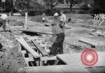 Image of civil defense trench digging at Eiffel Tower Paris France, 1939, second 21 stock footage video 65675053614