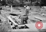 Image of civil defense trench digging at Eiffel Tower Paris France, 1939, second 23 stock footage video 65675053614