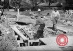 Image of civil defense trench digging at Eiffel Tower Paris France, 1939, second 25 stock footage video 65675053614