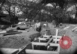 Image of civil defense trench digging at Eiffel Tower Paris France, 1939, second 28 stock footage video 65675053614