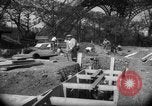 Image of civil defense trench digging at Eiffel Tower Paris France, 1939, second 29 stock footage video 65675053614