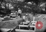 Image of civil defense trench digging at Eiffel Tower Paris France, 1939, second 30 stock footage video 65675053614