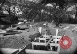Image of civil defense trench digging at Eiffel Tower Paris France, 1939, second 38 stock footage video 65675053614